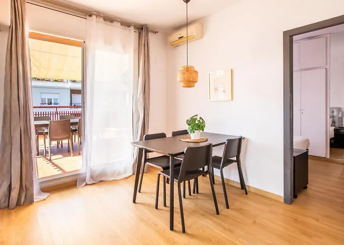 公寓 7crom1130 - 2bd Eixample With A Big Terrace 巴塞罗那